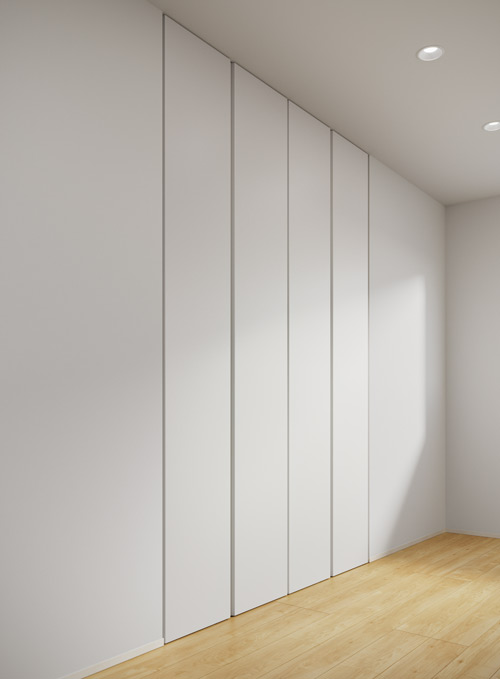 クロゼット折れ戸(ノイズレスタイプ)