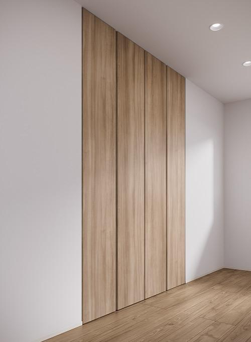 クロゼット折れ戸(ノイズレスタイプ)