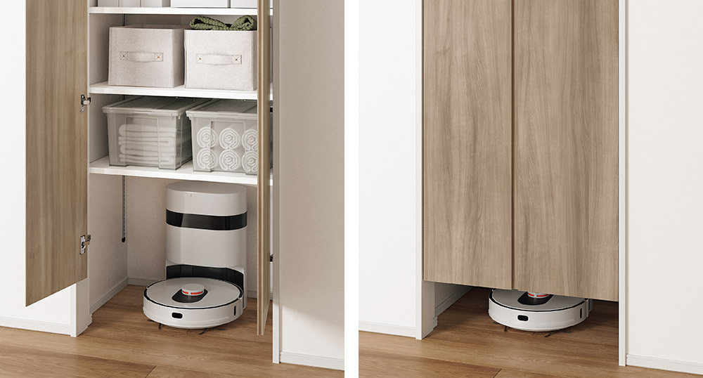 ロボット掃除機対応扉下端カットオプション